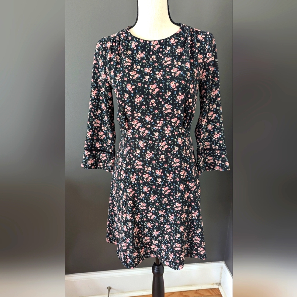 Floral midi dress